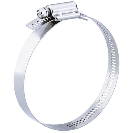 Breeze Hi-Torque Hose Clamps, 4-1/4In - 5-1/8In Range, Sae 512, 316 Ss Band And Screw HTS 500 B